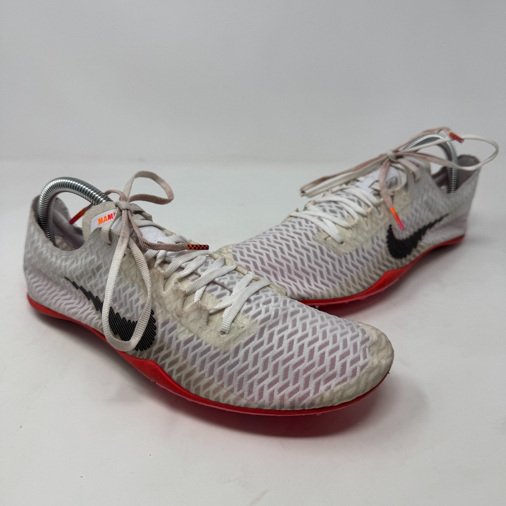 Nike Zoom Mamba V Rawdacious Track Spikes White‎ DM3071-100 Men's Size 9
